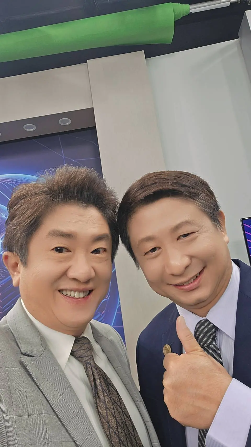 幹哥與中華戰略研究學會研究員揭仲